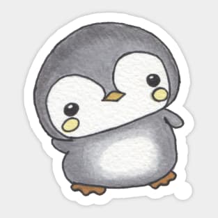 Chubby Penguin Sticker